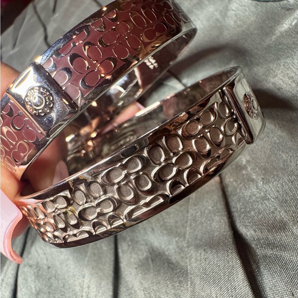 Authentic Coach Signature Bangles - Picture 9 of 9